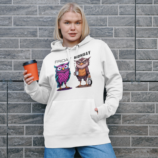 Freitag vs. Montag I Organic Hoodie