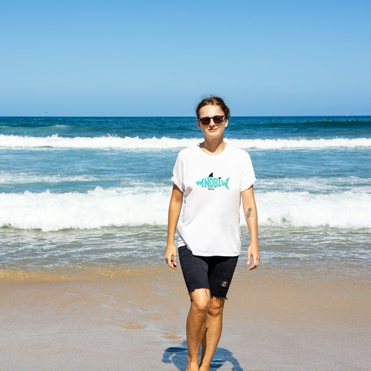 MNDBLW SHARK | Oversized Organic Shirt