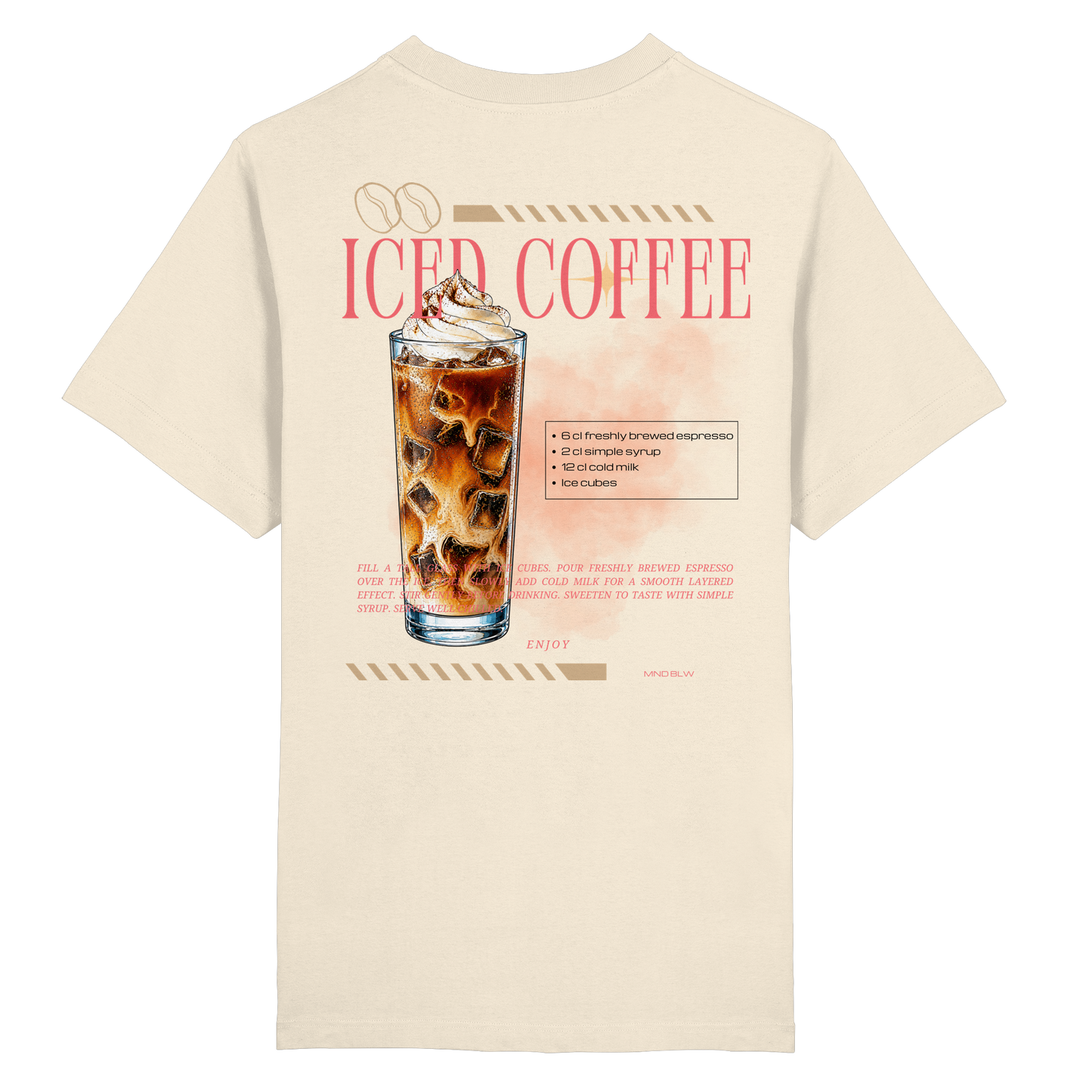 iced latte - Heavy Oversized Organic Shirt