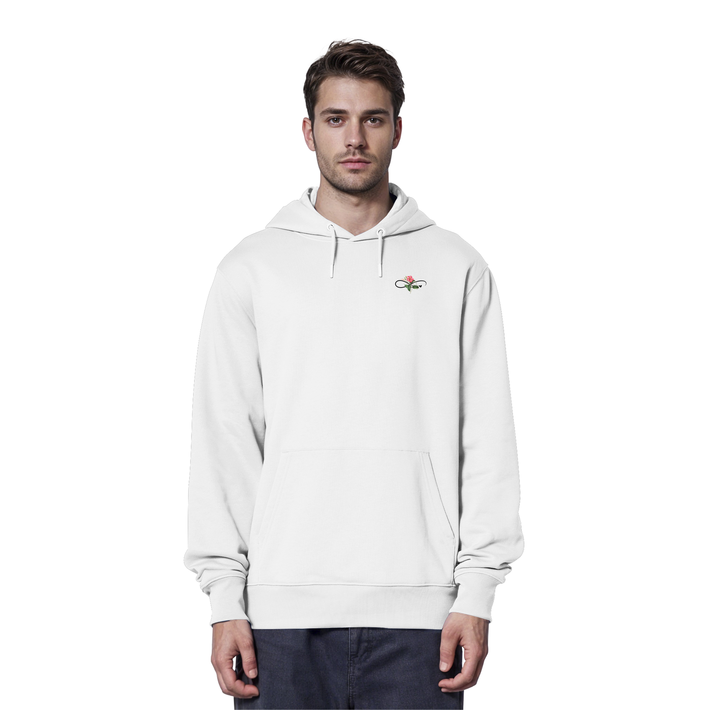 Floral Skull | Organic Hoodie