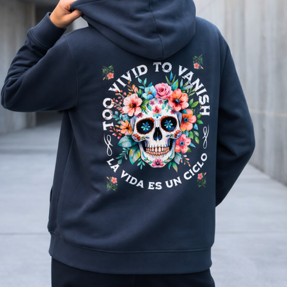 Floral Skull | Organic Hoodie