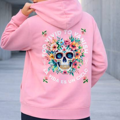 Floral Skull | Organic Hoodie