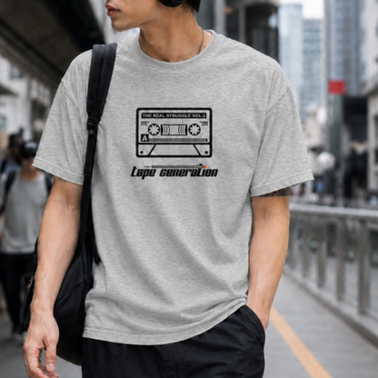 Tape Generation I Oversized Organic Shirt