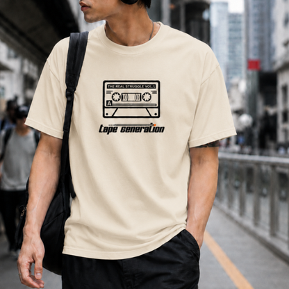 Tape Generation I Oversized Organic Shirt