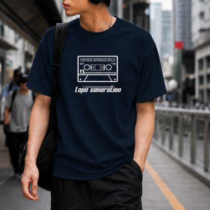 Tape Generation I Oversized Organic Shirt