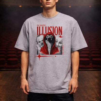 THE GREATEST ILLUSION |  Oversized Organic Shirt