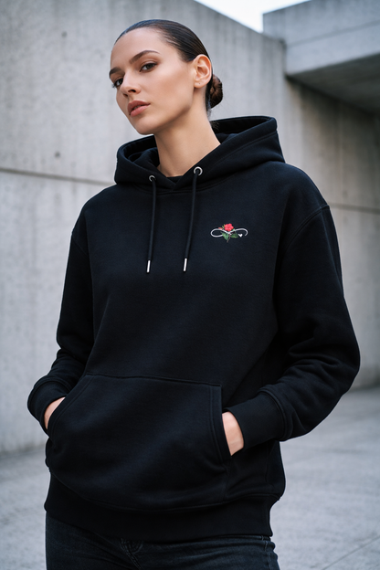 Floral Skull | Organic Hoodie