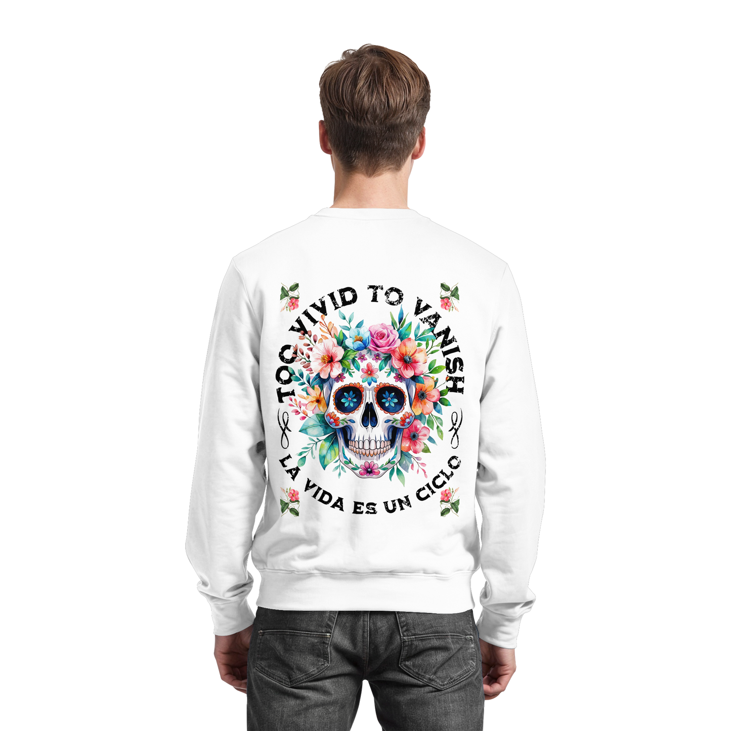 Floral Skull | Sweater