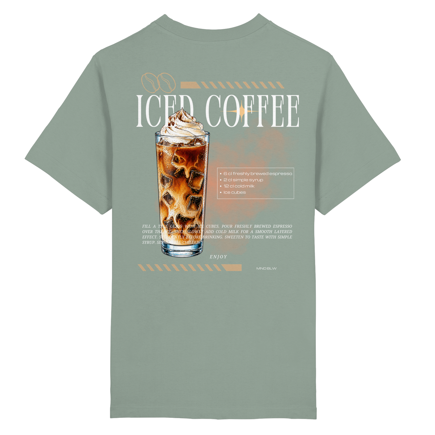 iced latte - Heavy Oversized Organic Shirt