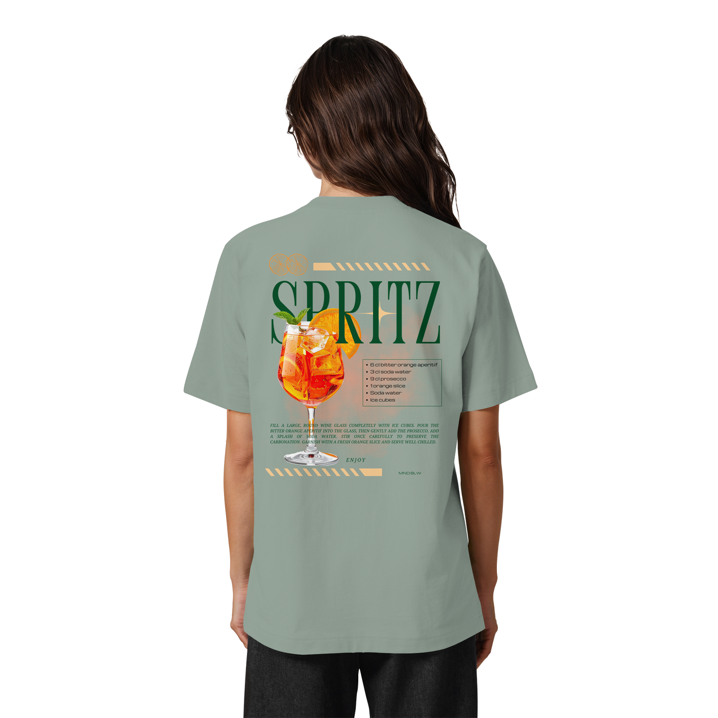 Spritz Recipe I Heavy Organic Shirt