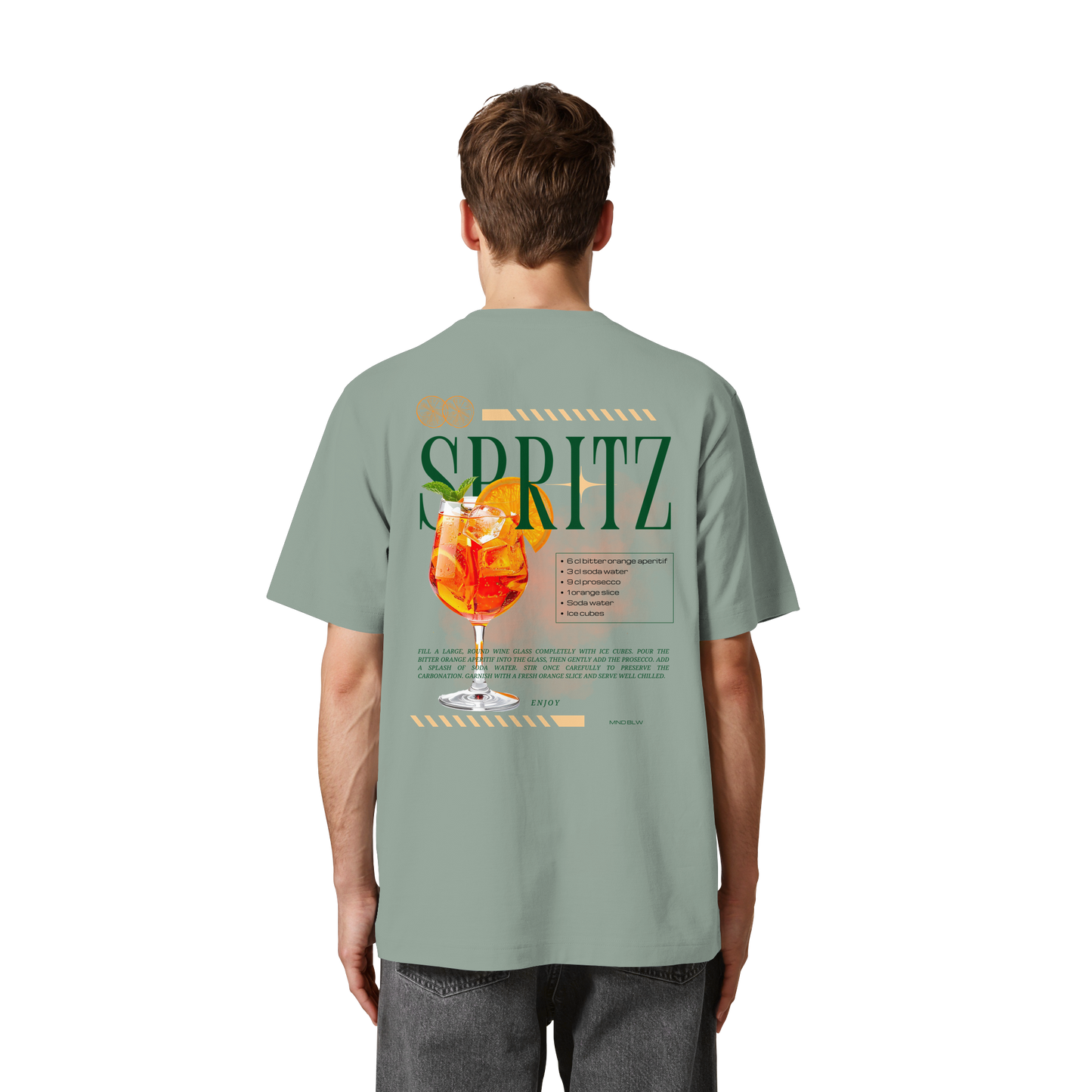 Spritz Recipe I Heavy Organic Shirt