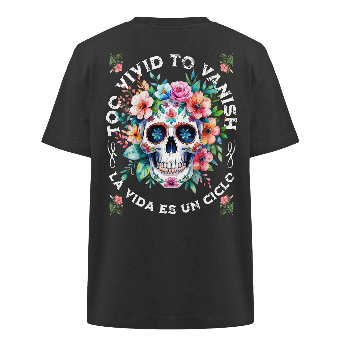 Floral Skull | Organic Shirt