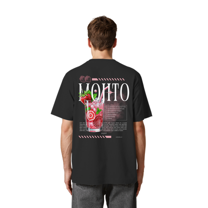 MOJITO STRWBRY I Oversized Organic Shirt