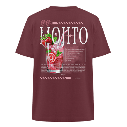 MOJITO STRWBRY I Oversized Organic Shirt