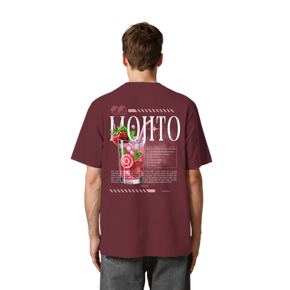 MOJITO STRWBRY I Oversized Organic Shirt