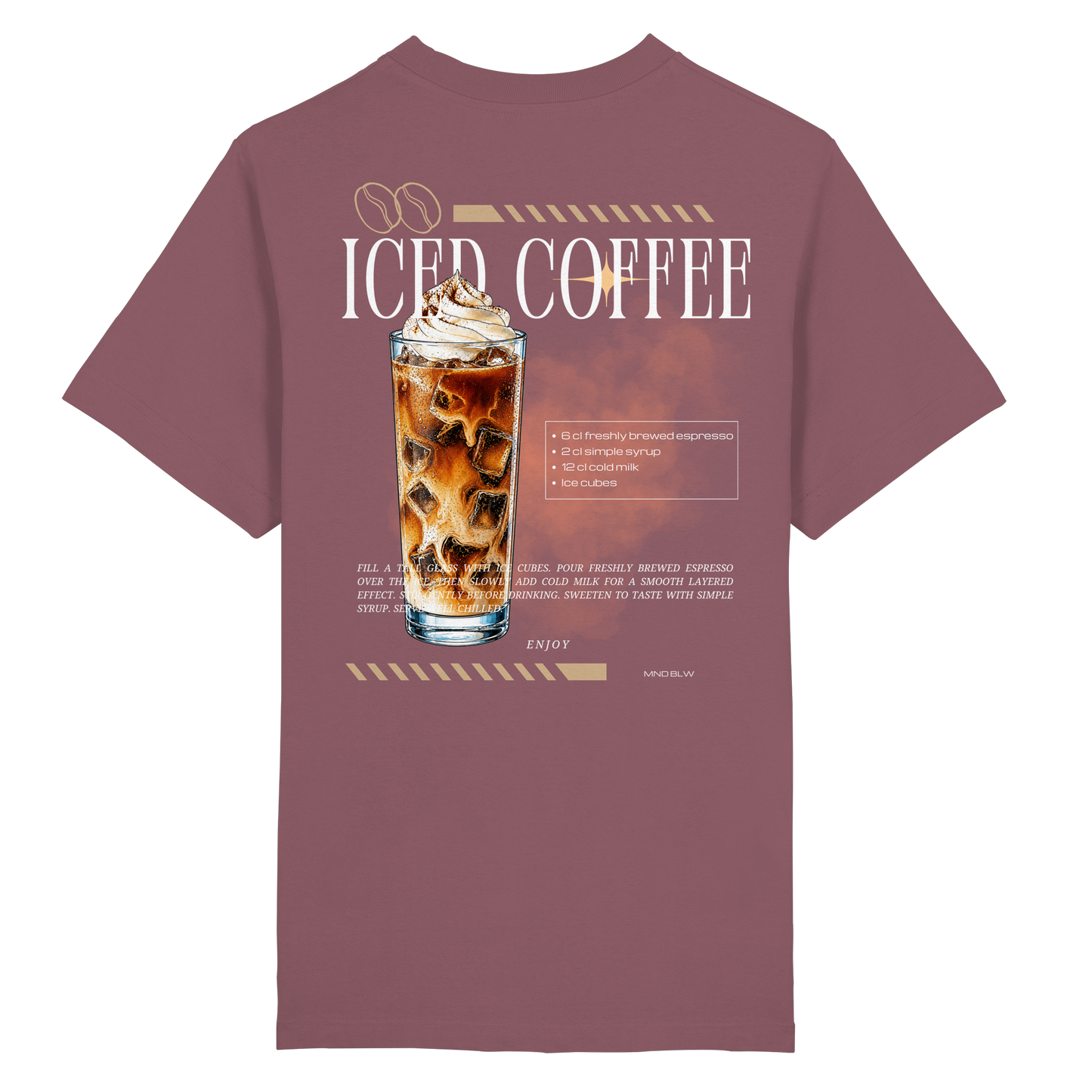 iced latte - Heavy Oversized Organic Shirt