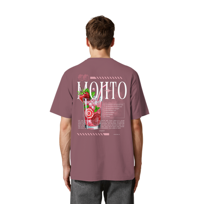 MOJITO STRWBRY I Oversized Organic Shirt