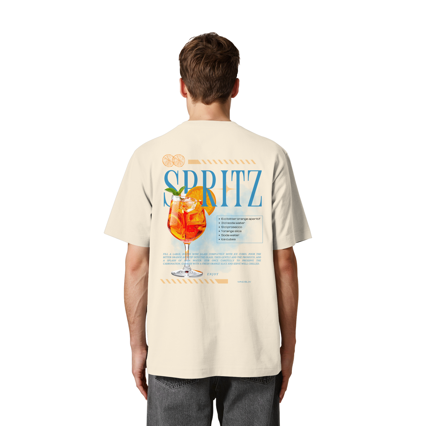 Spritz Recipe I Heavy Organic Shirt