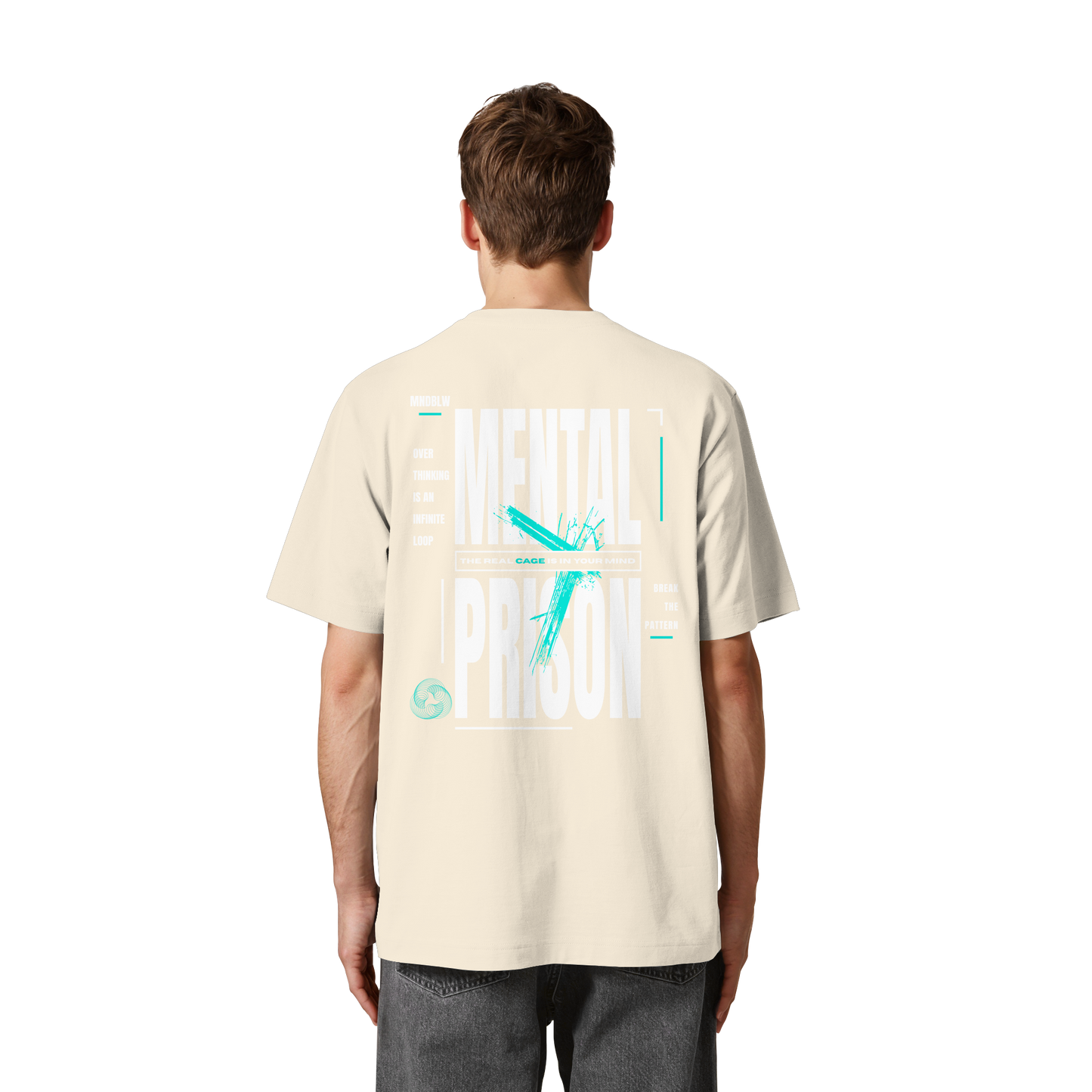 MENTAL PRISON I Oversized Organic Shirt