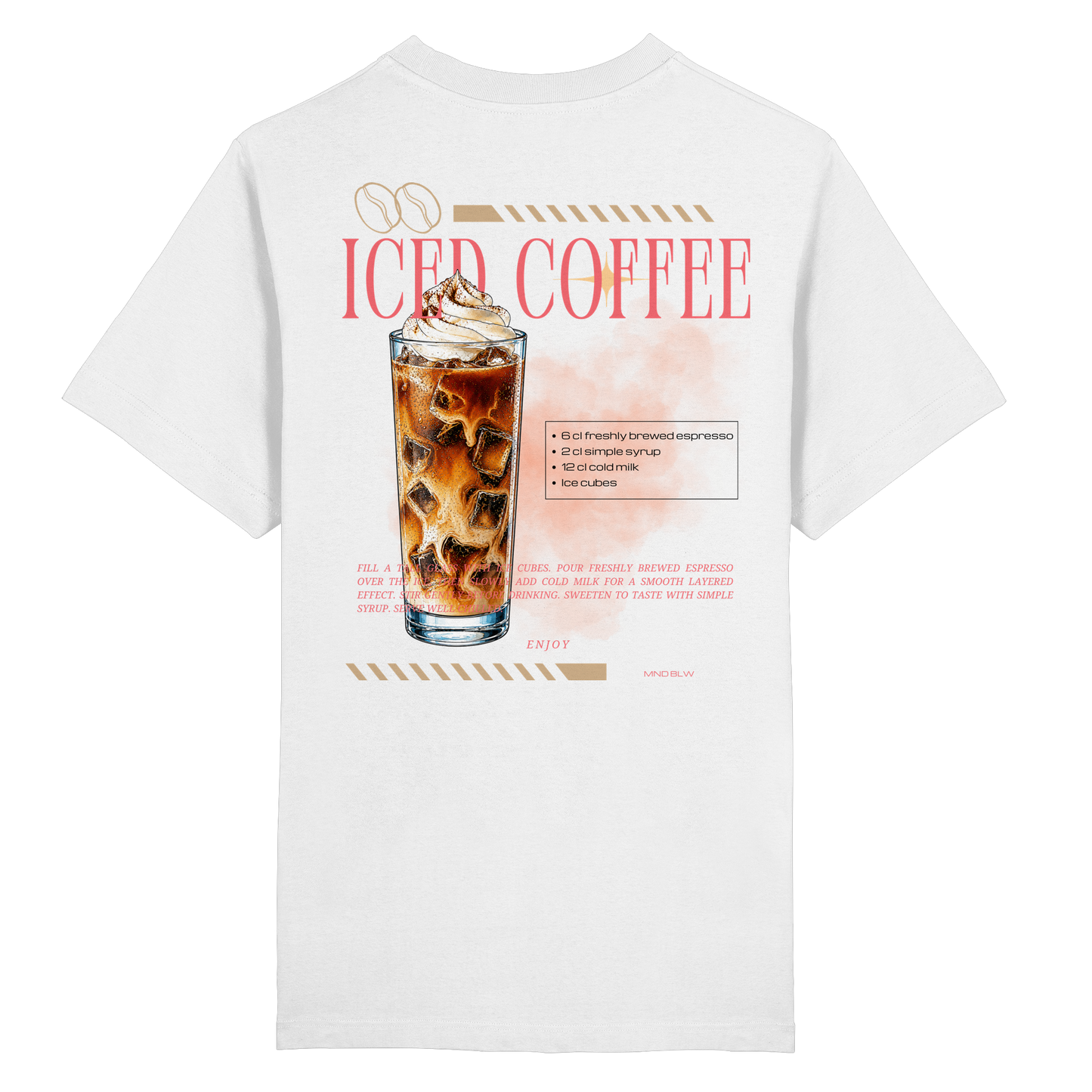 iced latte - Heavy Oversized Organic Shirt