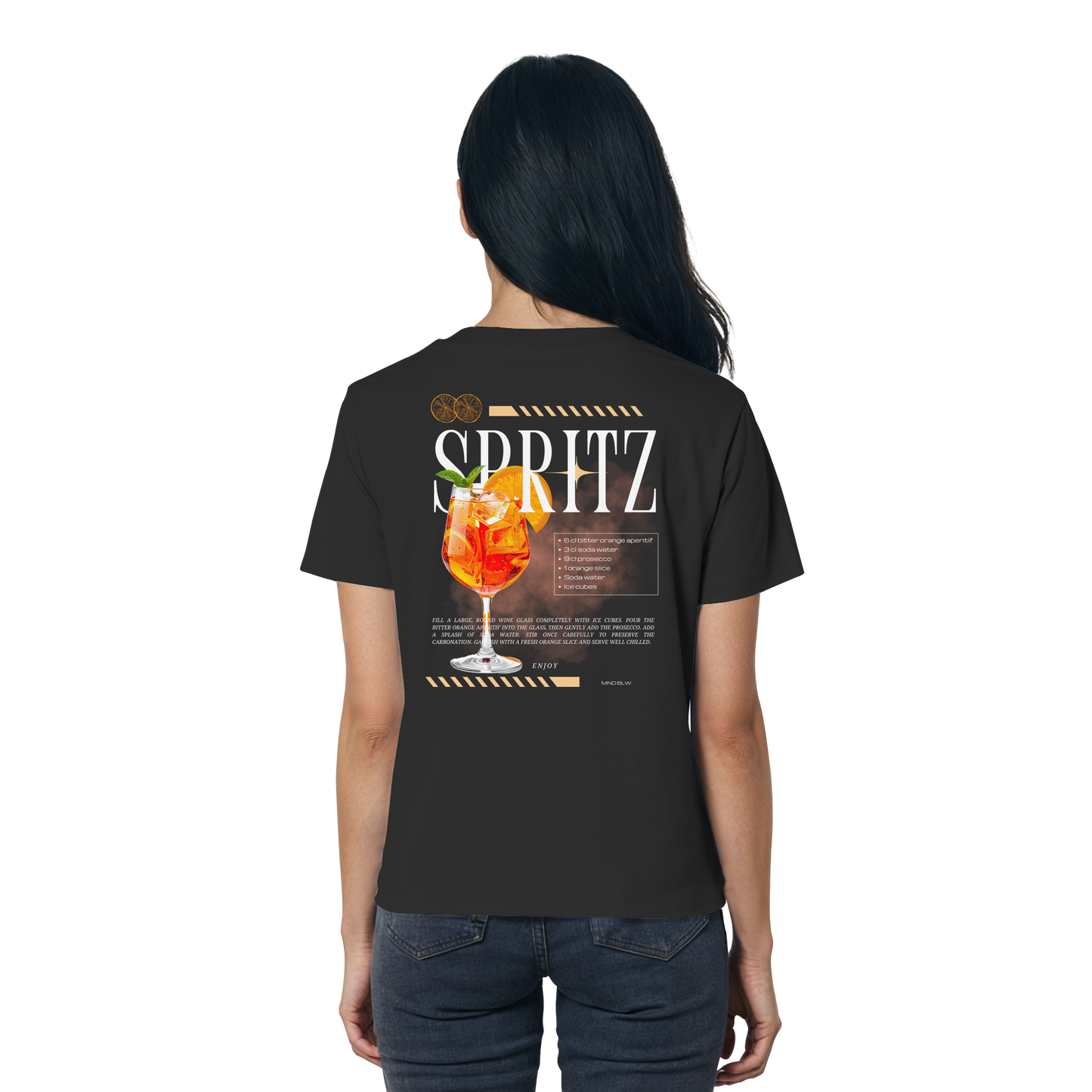Spritz Recipe I Ladies Organic Shirt