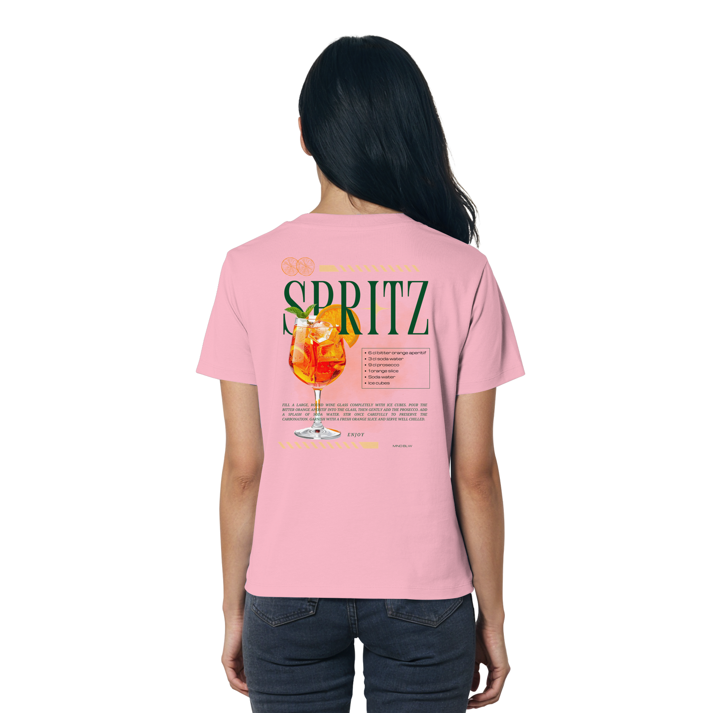 Spritz Recipe I Ladies Organic Shirt