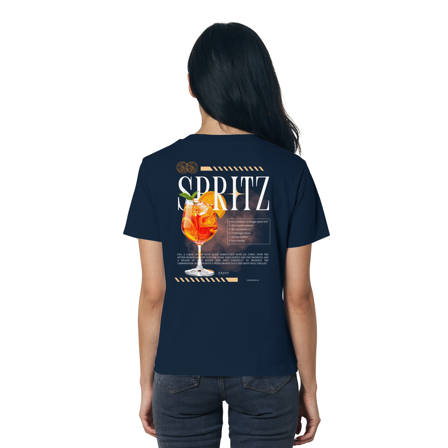 Spritz Recipe I Ladies Organic Shirt