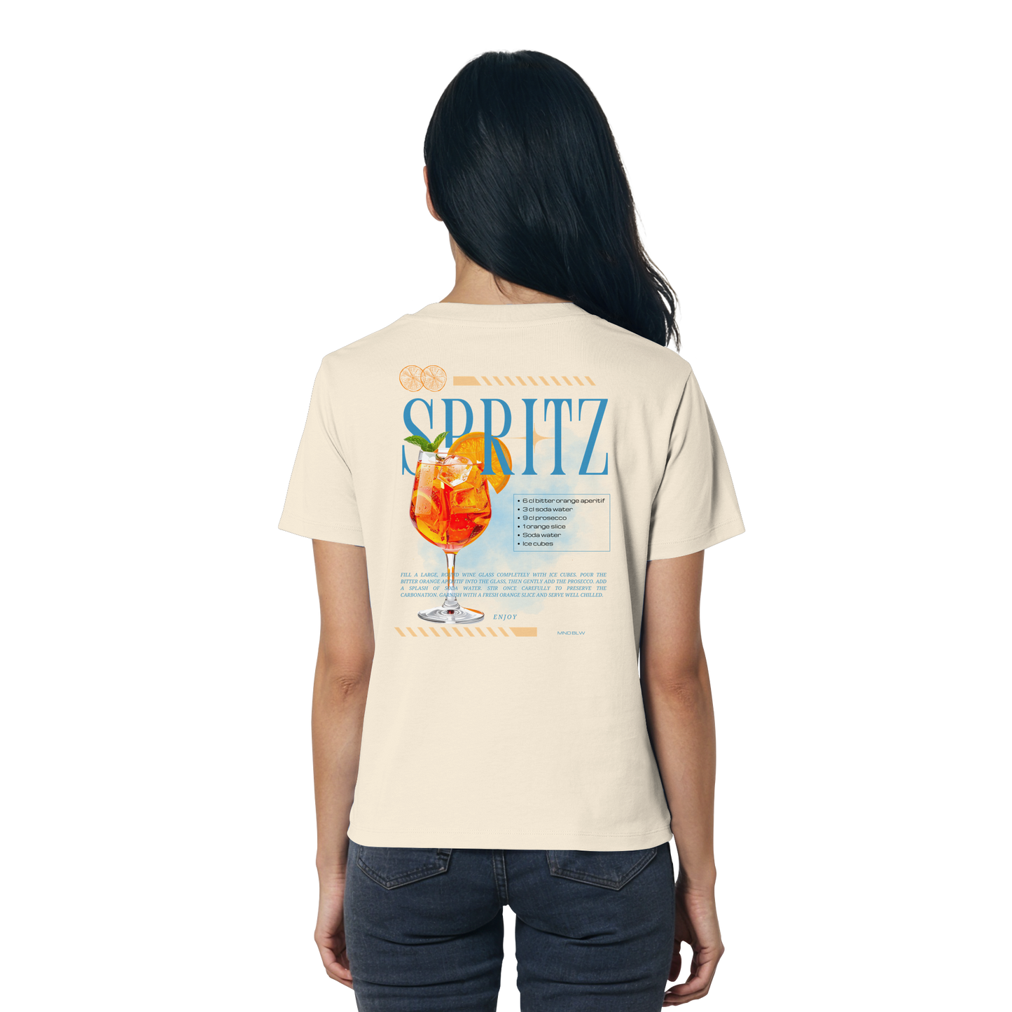Spritz Recipe I Ladies Organic Shirt