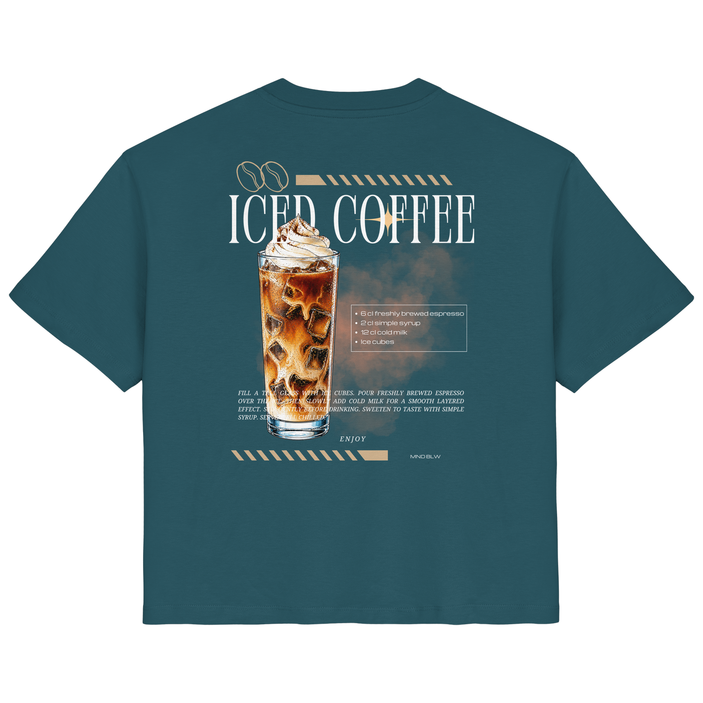 iced latte - Ladies Organic Shirt