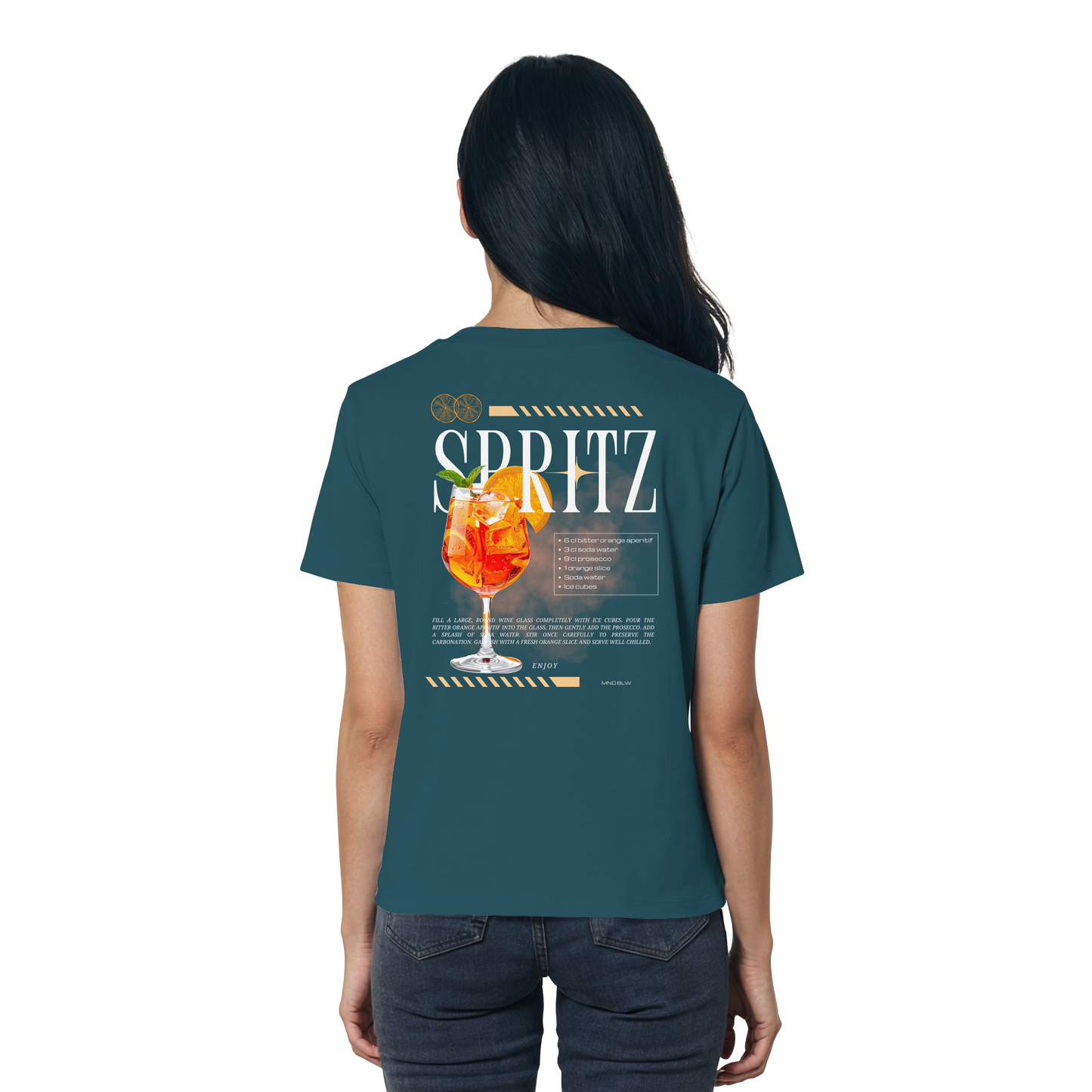Spritz Recipe I Ladies Organic Shirt