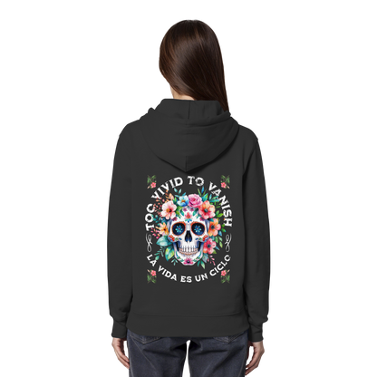 Floral Skull | Organic Hoodie