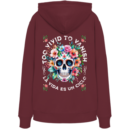 Floral Skull | Organic Hoodie