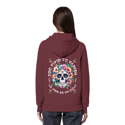 Floral Skull | Organic Hoodie