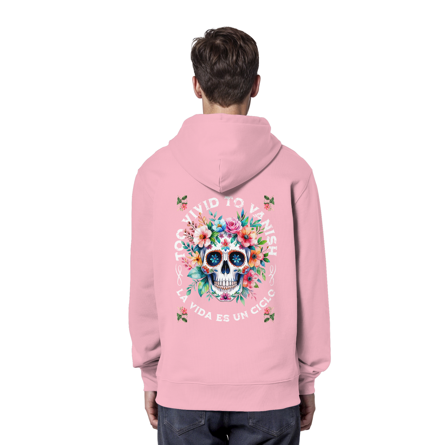 Floral Skull | Organic Hoodie
