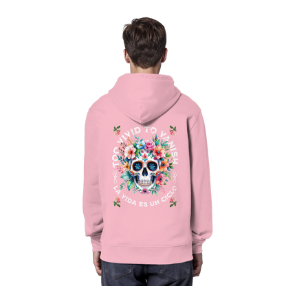 Floral Skull | Organic Hoodie