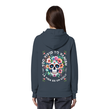 Floral Skull | Organic Hoodie