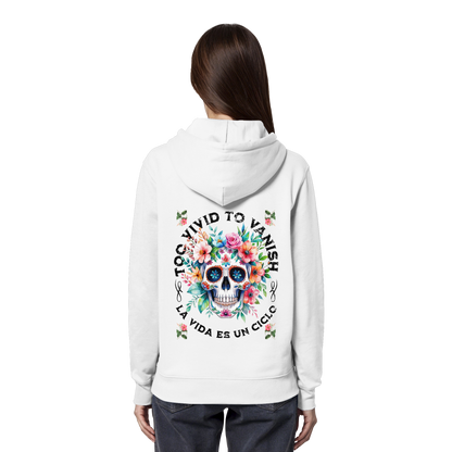 Floral Skull | Organic Hoodie