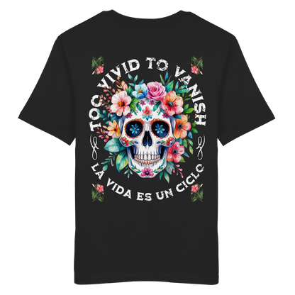 Floral Skull I Organic Shirt