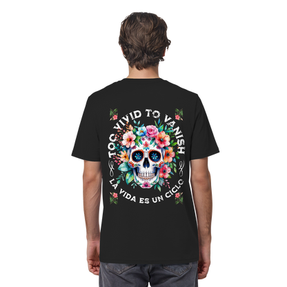 Floral Skull I Organic Shirt