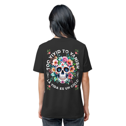 Floral Skull I Organic Shirt