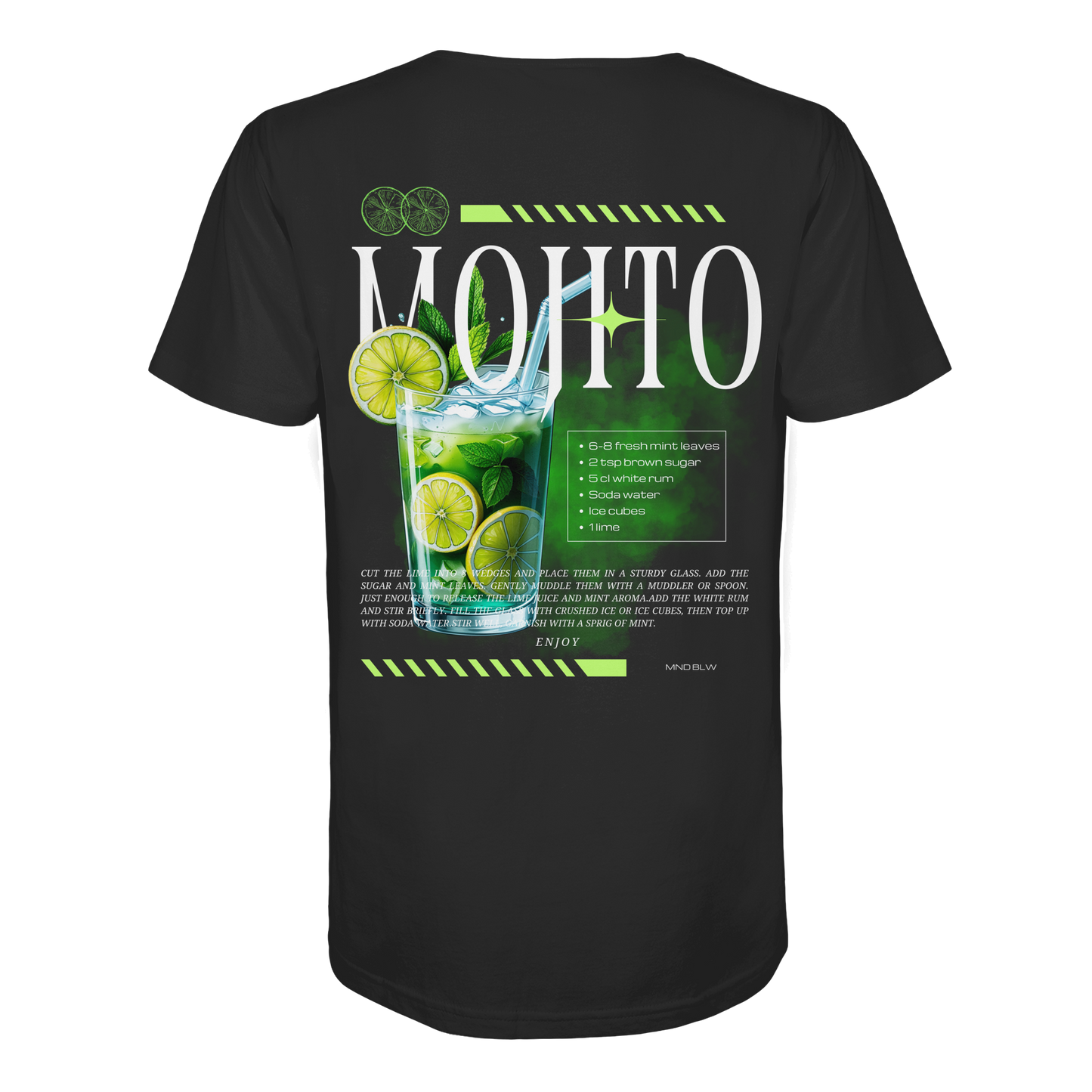 MOJITO Recipe I Organic Shirt