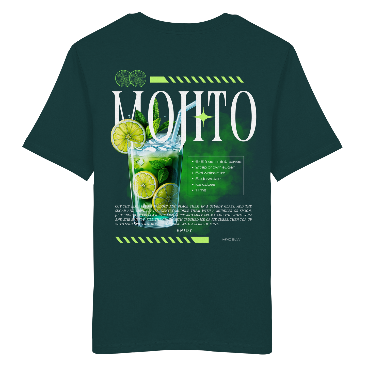 MOJITO Recipe I Organic Shirt