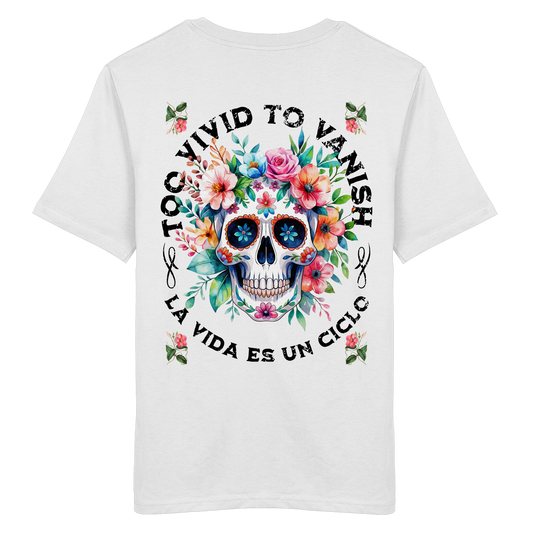 Floral Skull I Organic Shirt