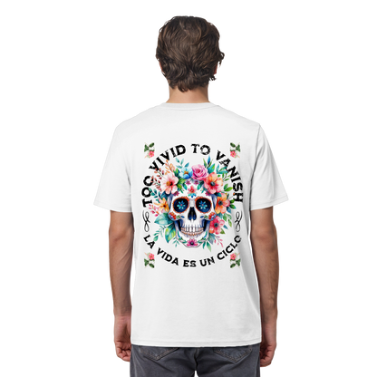 Floral Skull I Organic Shirt