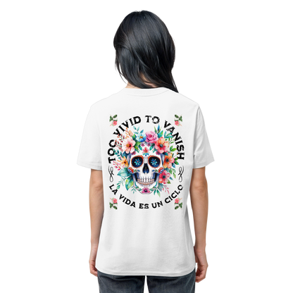 Floral Skull I Organic Shirt