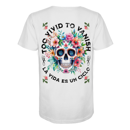 Floral Skull I Organic Shirt