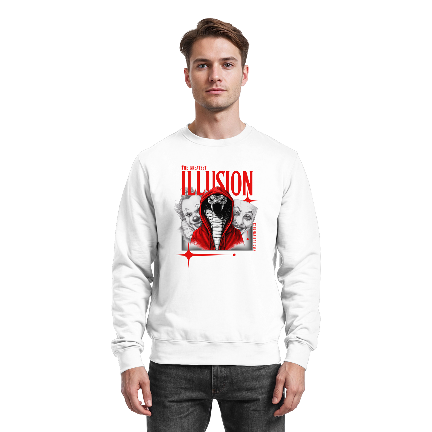 THE GREATEST ILLUSION I Basic Sweatshirt
