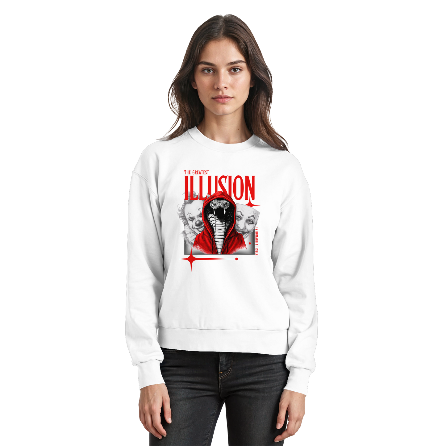 THE GREATEST ILLUSION I Basic Sweatshirt