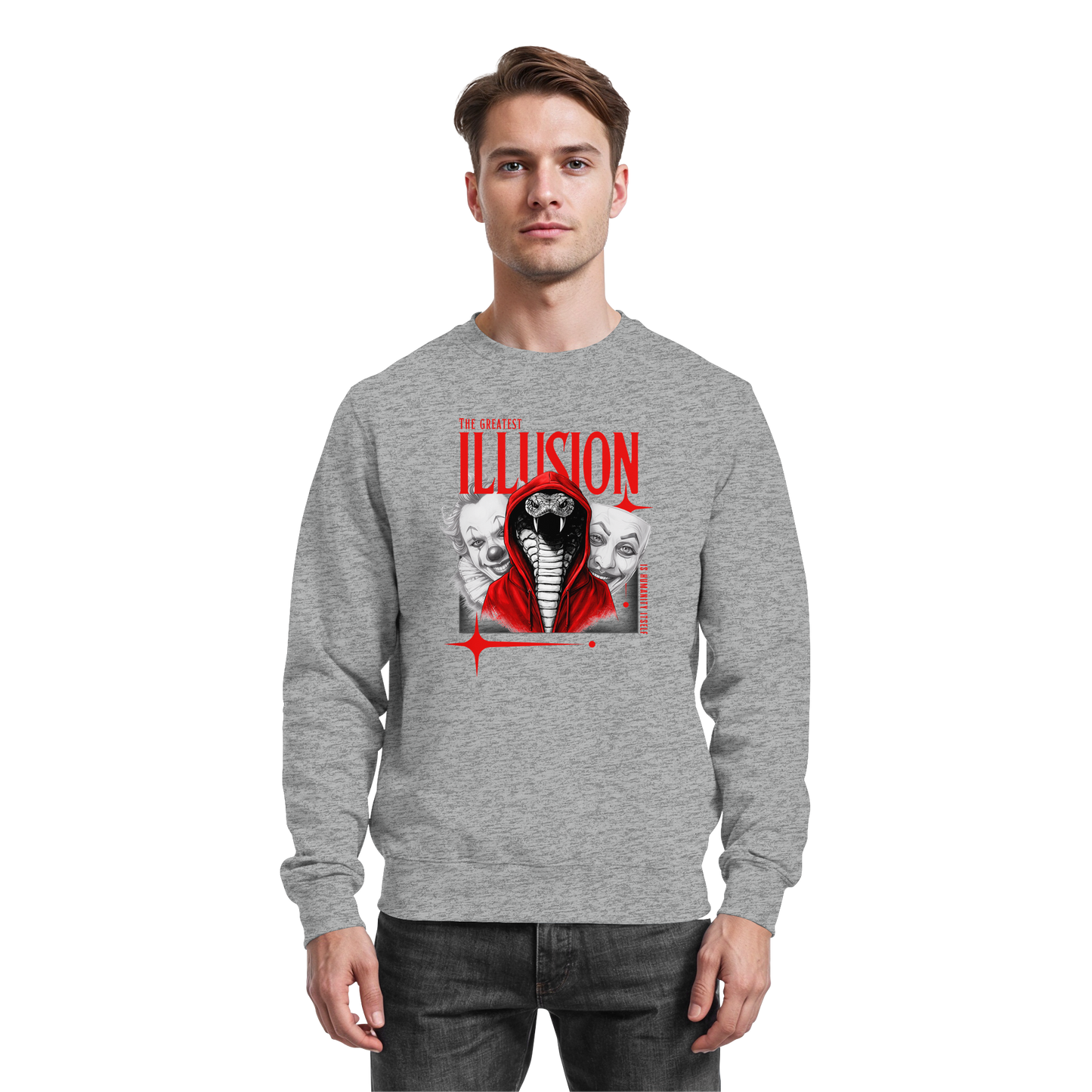 THE GREATEST ILLUSION I Basic Sweatshirt