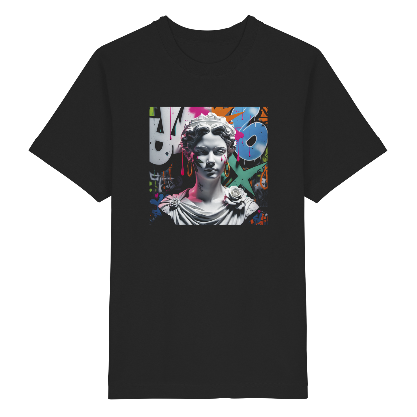 Statue Graffiti Streetart Urban Art Shirt